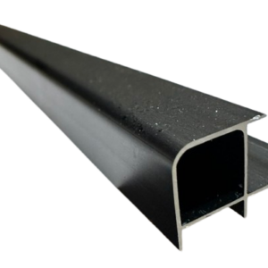 Perfil para WPC Interior - SKU AL224 Color Negro